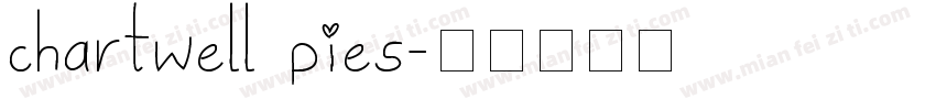 chartwell pies字体转换